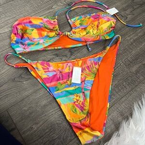 Banana Moon Colorful Bikini swimsuit tops & bottoms